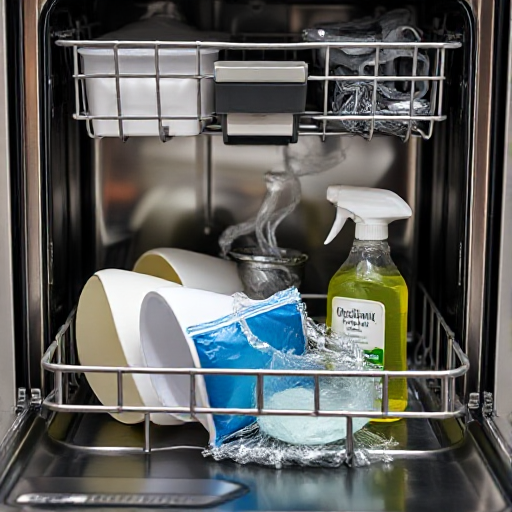 Foul Odors and Unpleasant Smells dishwasher needs cleaning