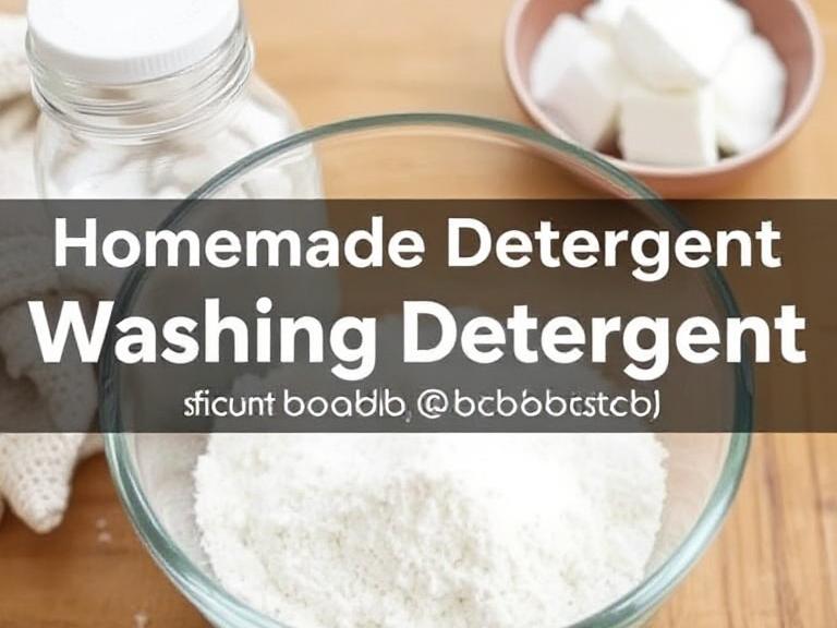 Homemade Washing Detergent Without Borax