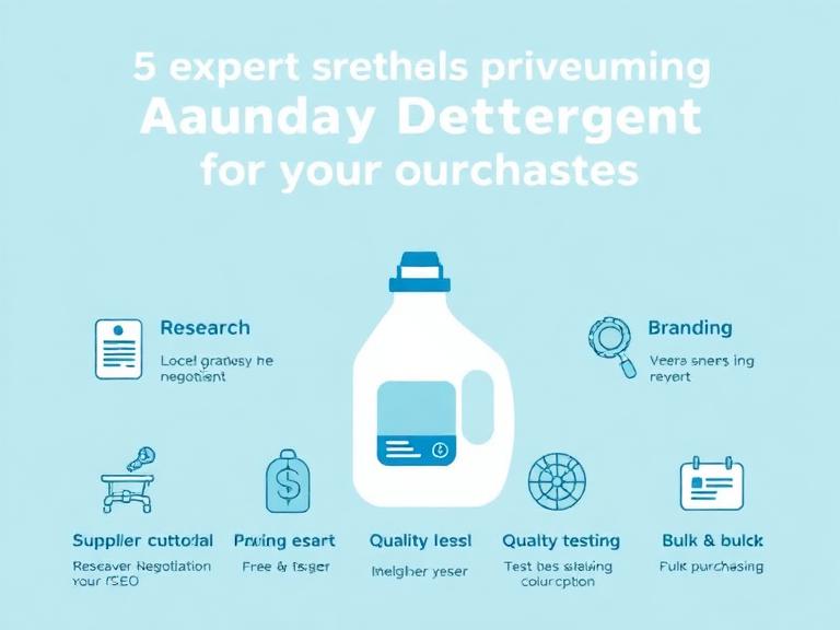 5 Proven Ways to Buy Private Label Laundry Detergent for Your Brand