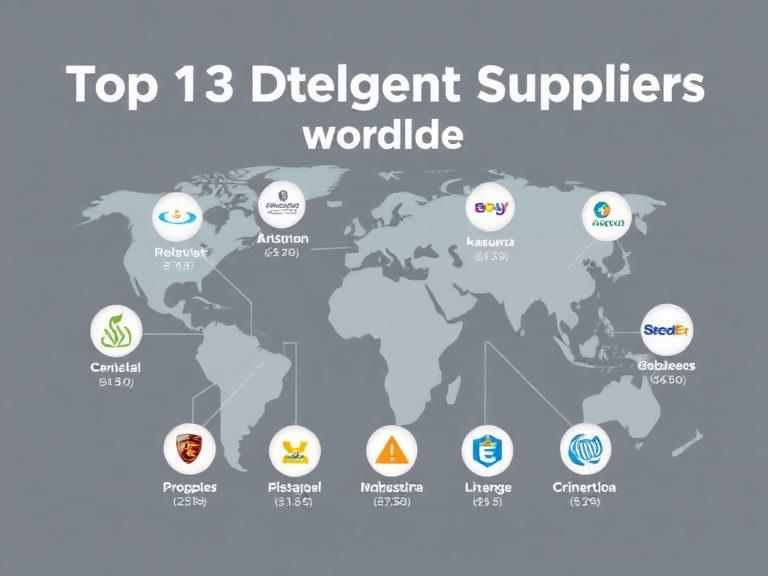 The Top 13 Bulk Detergent Suppliers in the World