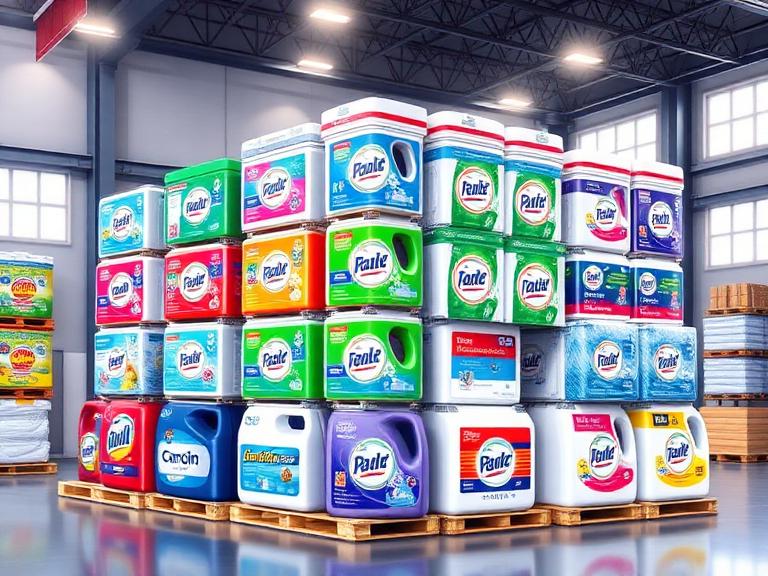 Top 12 Wholesale Laundry Detergent Pallets in the USA