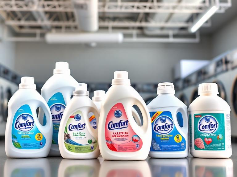 Top 12 Comfort Fabric Softener Bulk Options for Commercial Use