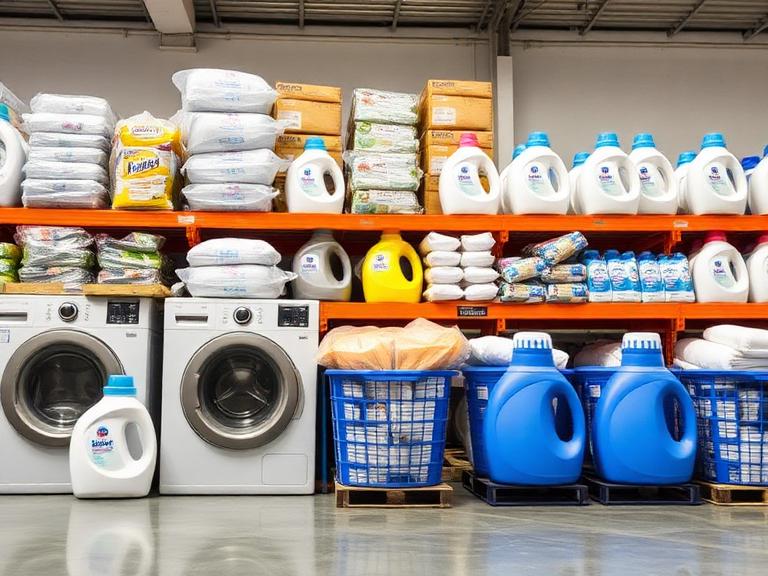 The primary advantage of securing a reliable place to buy laundry detergent in bulk wholesale is exponential cost reduction